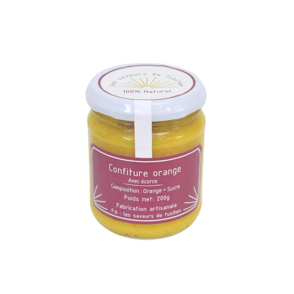 Orange jam with peel 200g