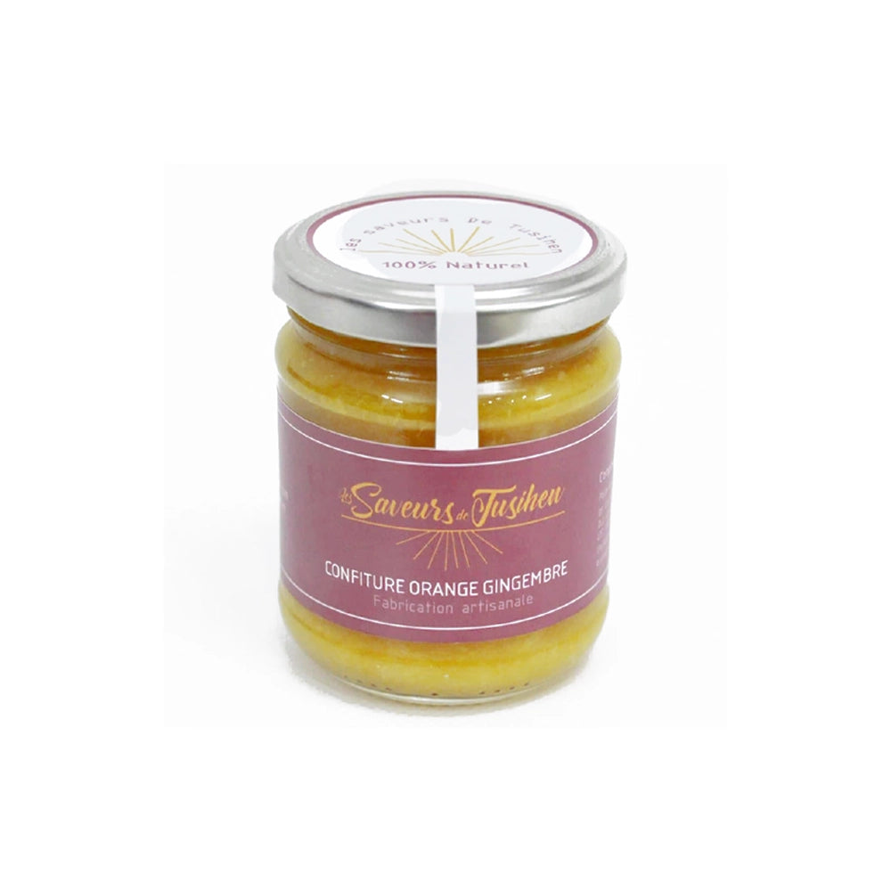 Confiture d'orange au gingembre 200g