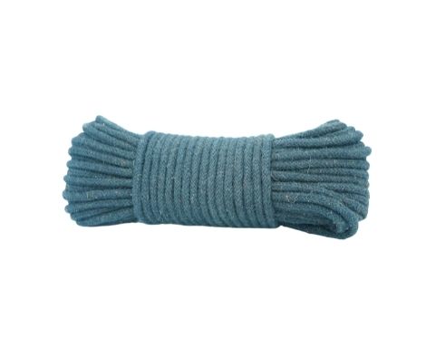 Corde de jute 8 mm Bleu - artisanat Tunisien fait main | ILEYCOM