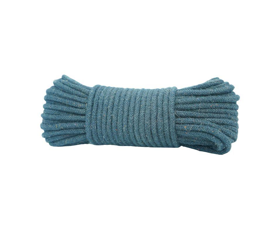 Corde de jute 8 mm Bleu - artisanat Tunisien fait main | ILEYCOM