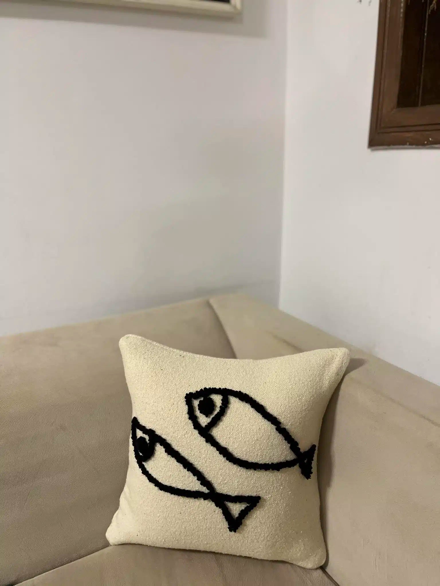coussin poissons