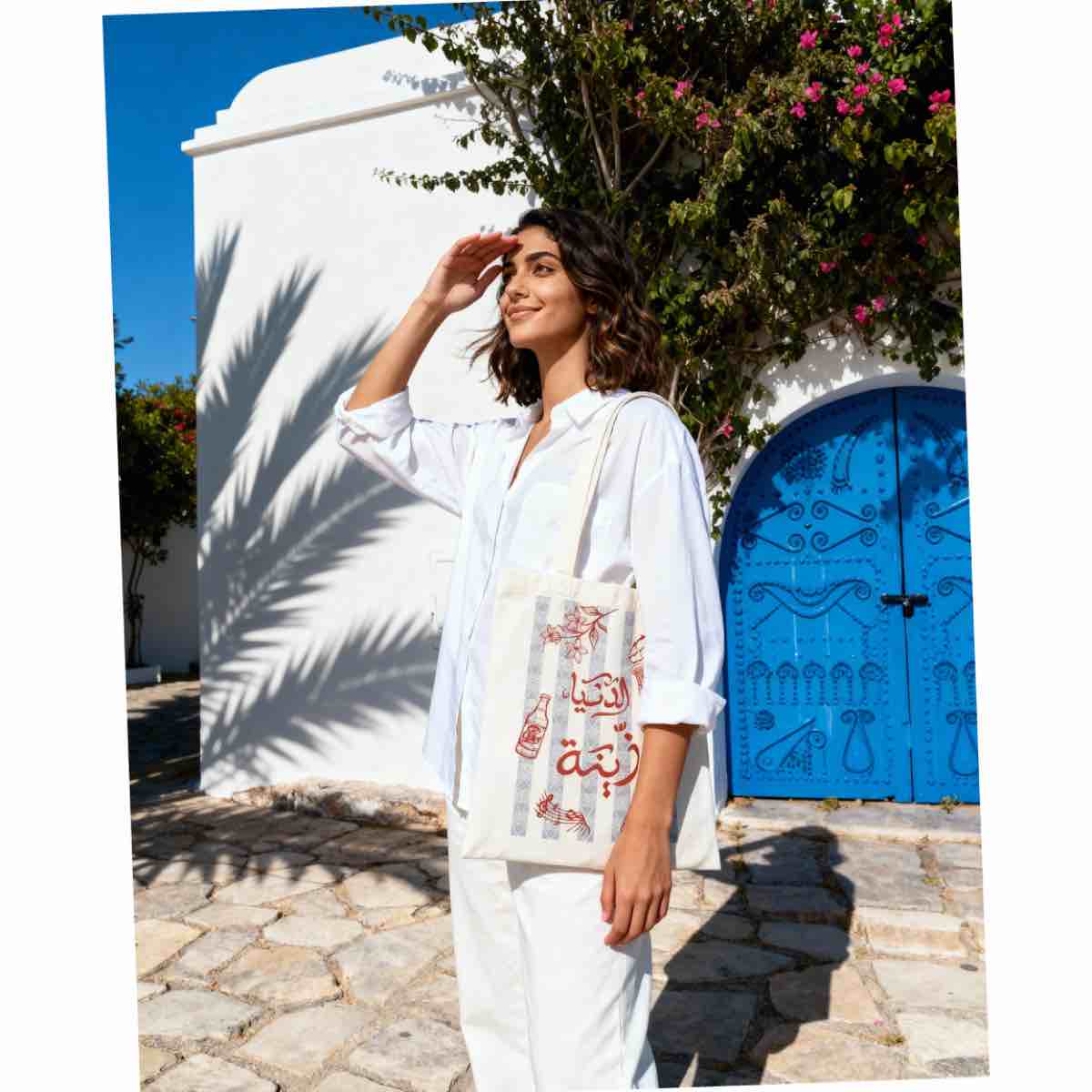 tote bag écolo design unique avec poche intérieure pratique