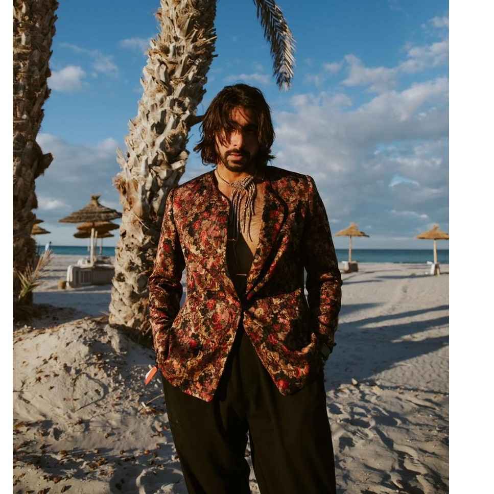 Veste homme en baroque