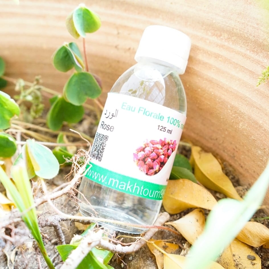 Eau florale rose 100% naturelle - artisanat Tunisien fait main | ILEYCOM