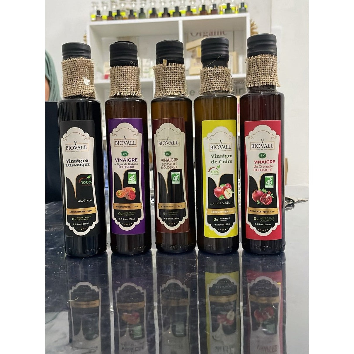 Vinaigre naturel 5 saveurs authentiques pour sublimer vos plats
