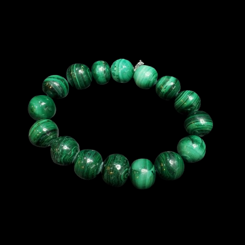 Bracelet en pierre naturelle Malachite