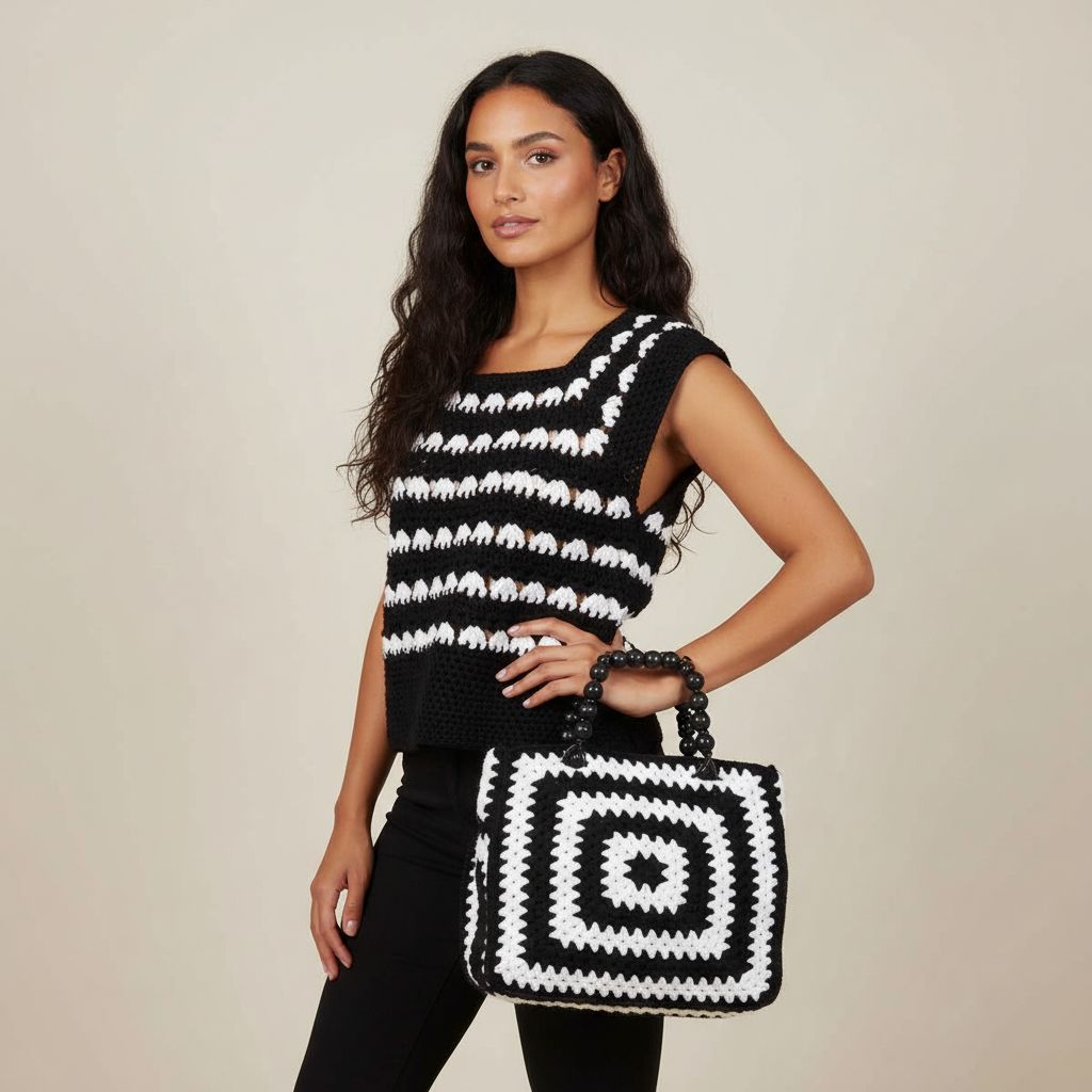 Ensemble crochet pour une beauté éclatante et irrésistible