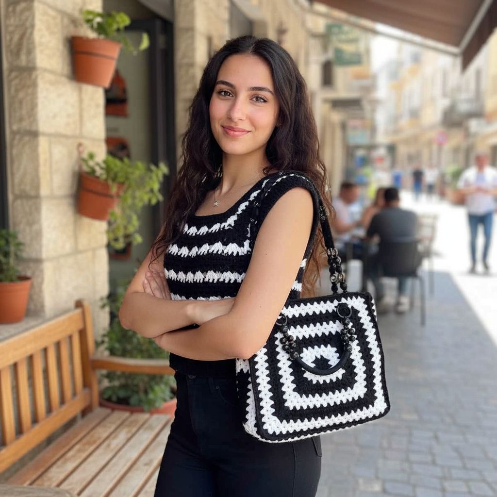 Ensemble crochet pour une beauté éclatante et irrésistible