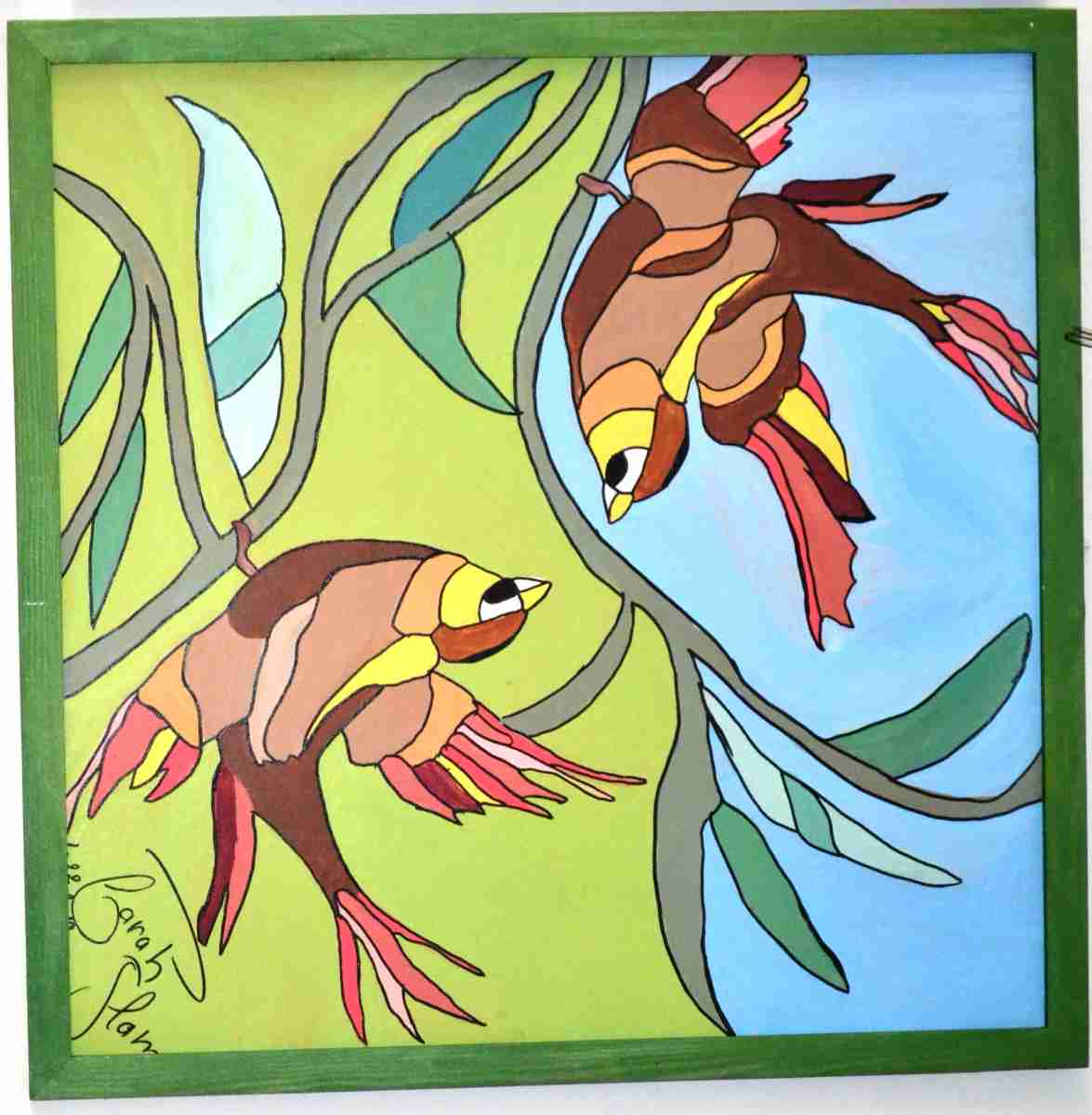 Oiseaux décoratifs premium pour une décoration unique et colorée