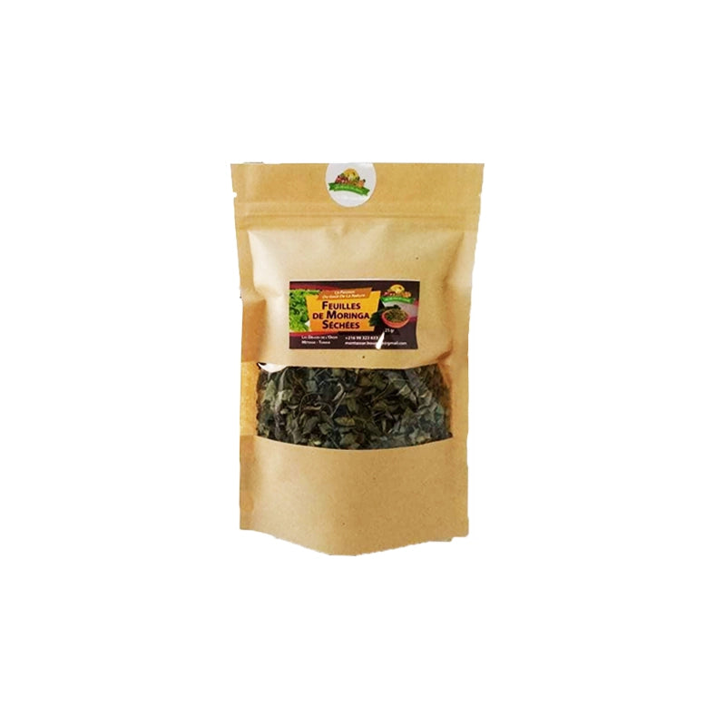 Feuilles de moringa séchées 25g - artisanat Tunisien fait main | ILEYCOM