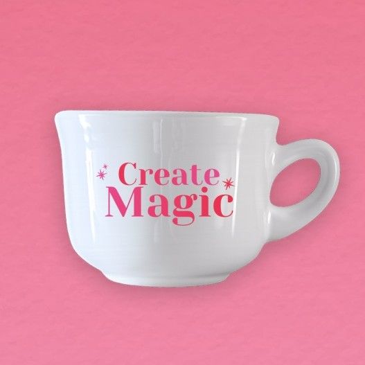 mug personnalisé Create Magic pour un café exceptionnel