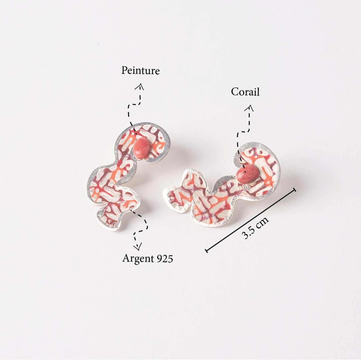 Boucles d'oreilles FOETUS