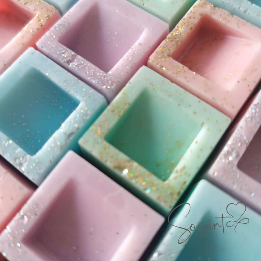 Fondants parfumés carré - artisanat Tunisien fait main | ILEYCOM