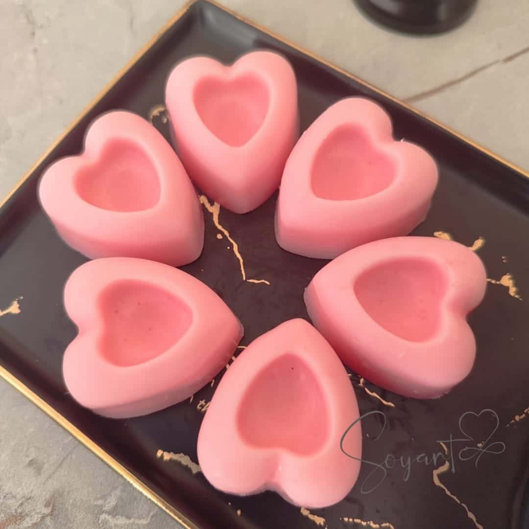 Fondants parfumés cœur PM - artisanat Tunisien fait main | ILEYCOM