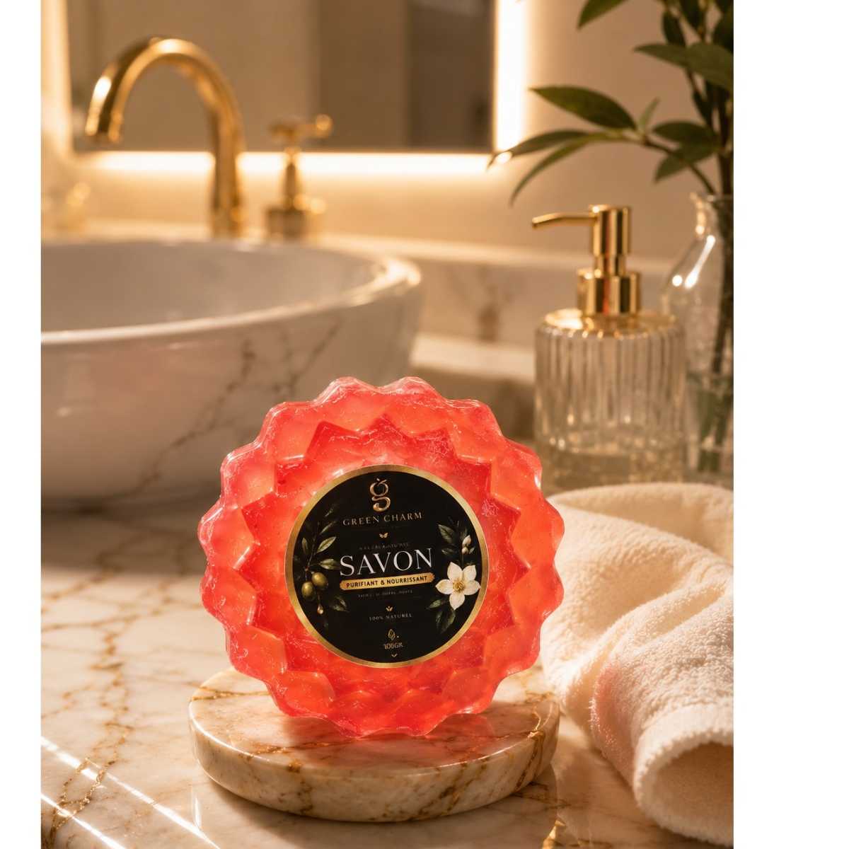 Savon Crystal Glow éclat instantané pour une peau radieuse