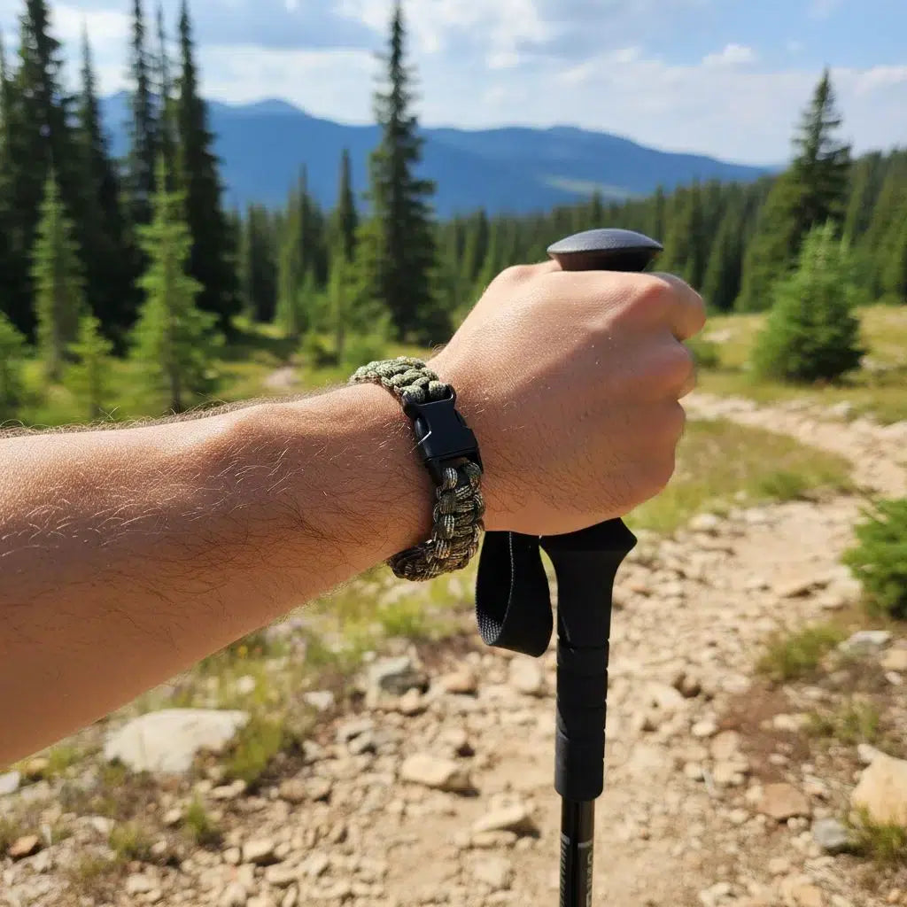 Bracelet de survie pour homme en Paracorde