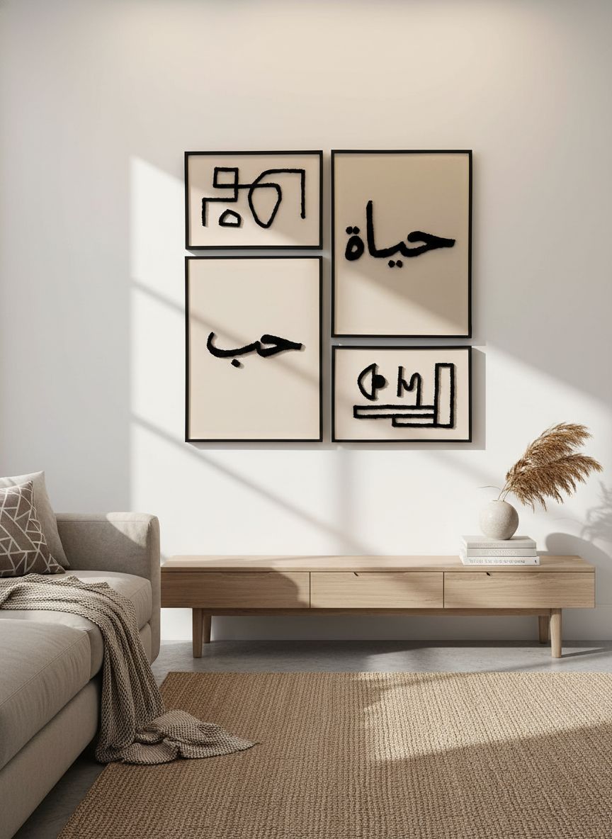 tableaux brodés artisanaux pour une décoration élégante