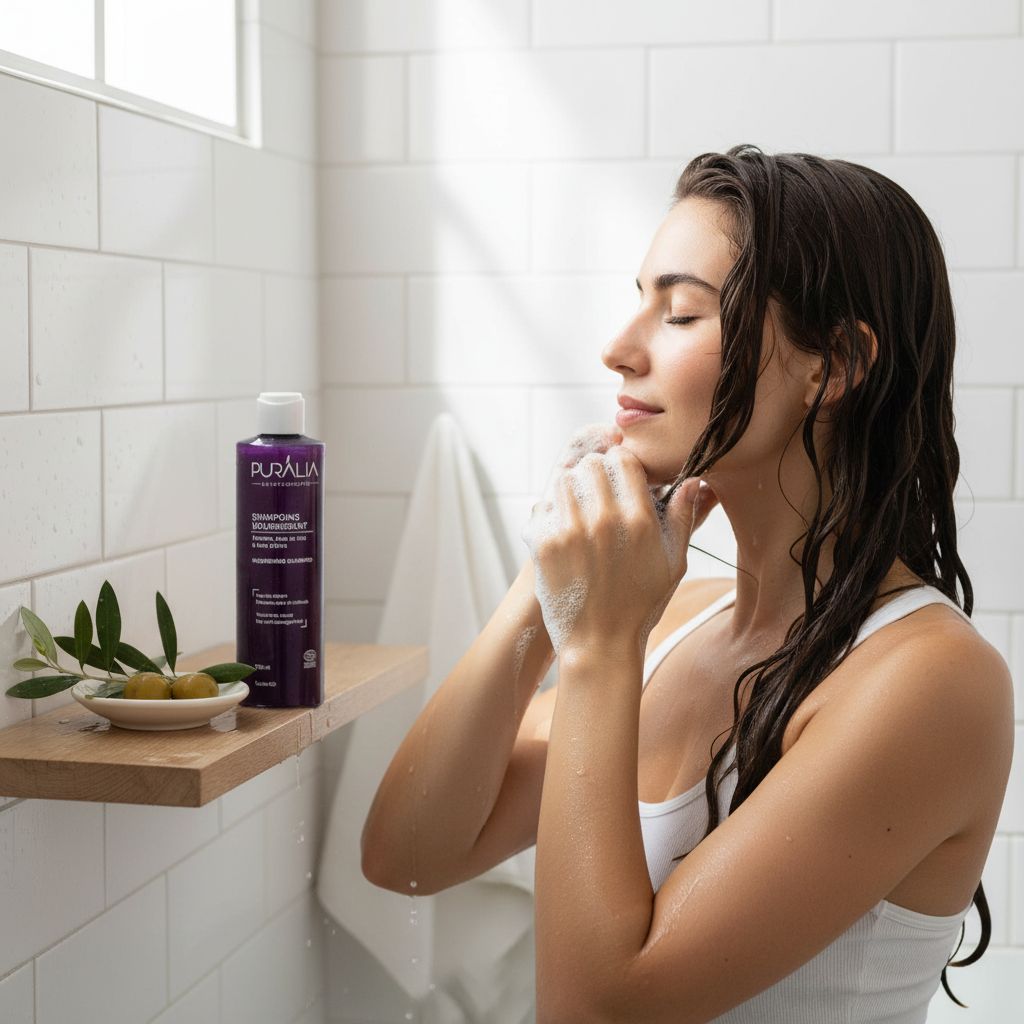 Shampoing BIO nourrissant pour cheveux secs et abîmés