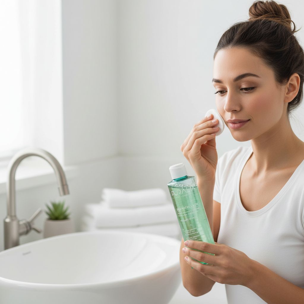 Eau micellaire bio nettoie et hydrate votre peau en douceur