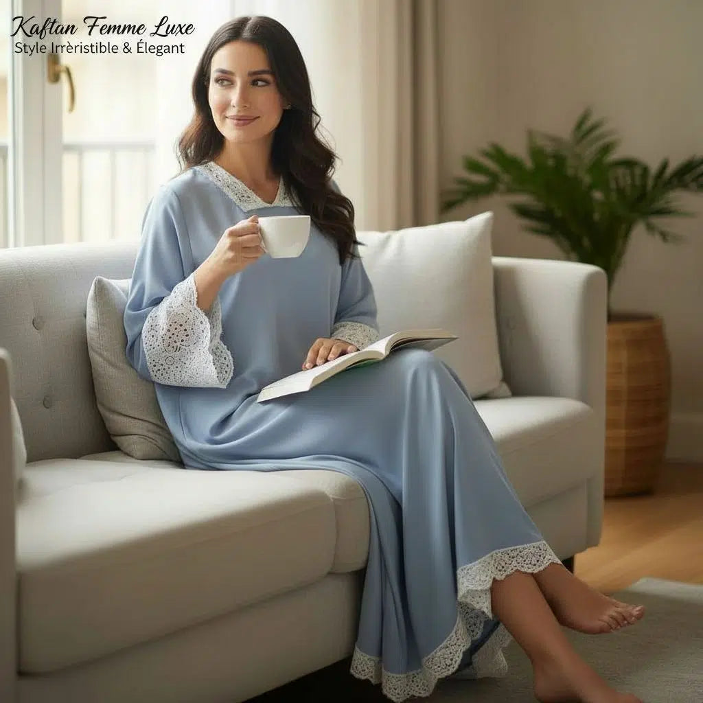 kaftan femme luxe pour un style élégant et irrésistible