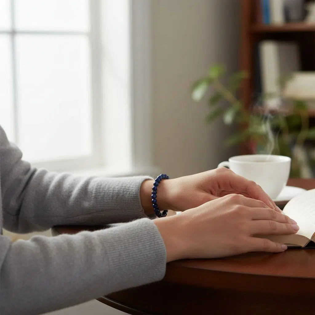 Collier en lapis-lazuli