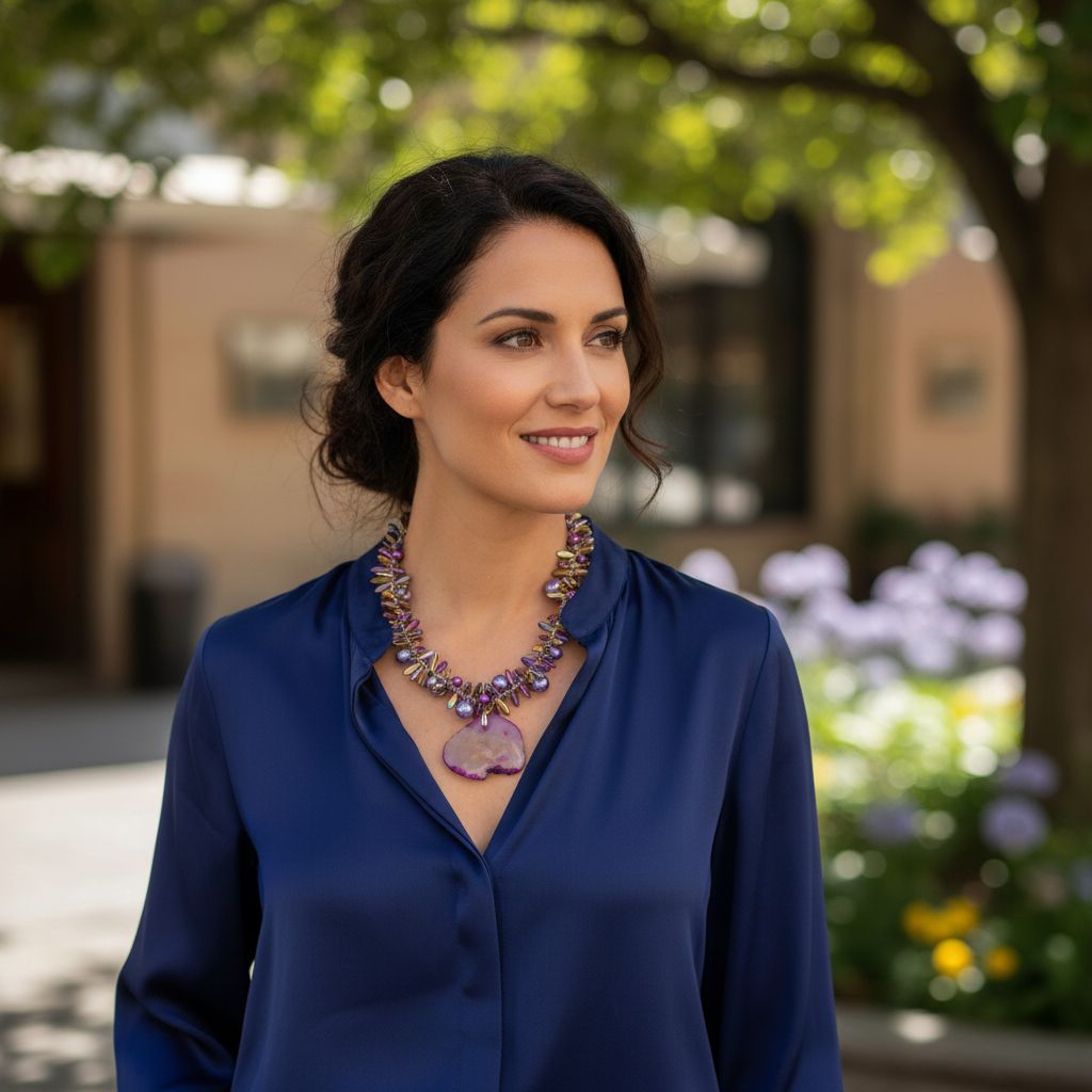 collier boho rose tendance pour un style unique et chic