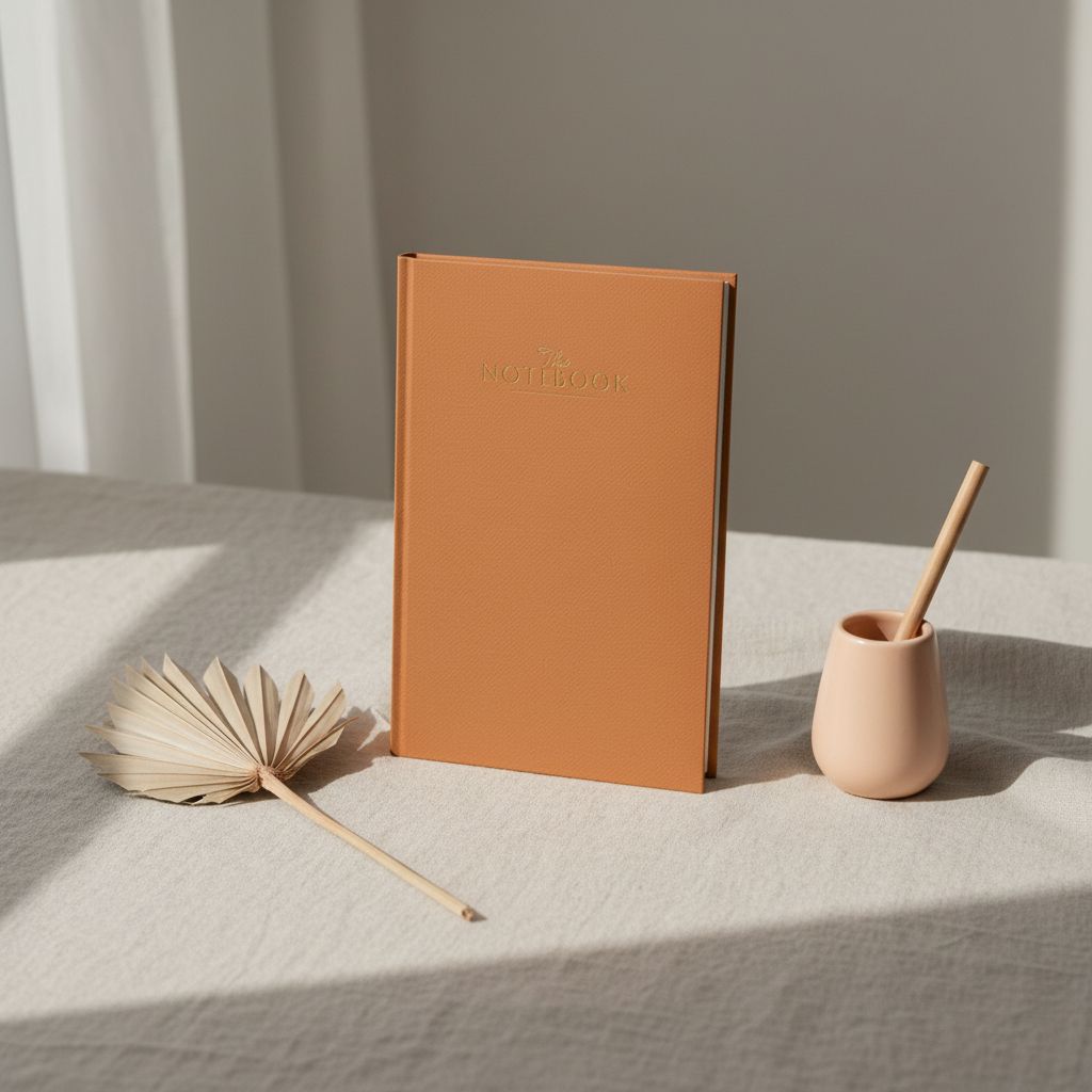 carnet A5 Sunset Glow pour idées brillantes et projets audacieux
