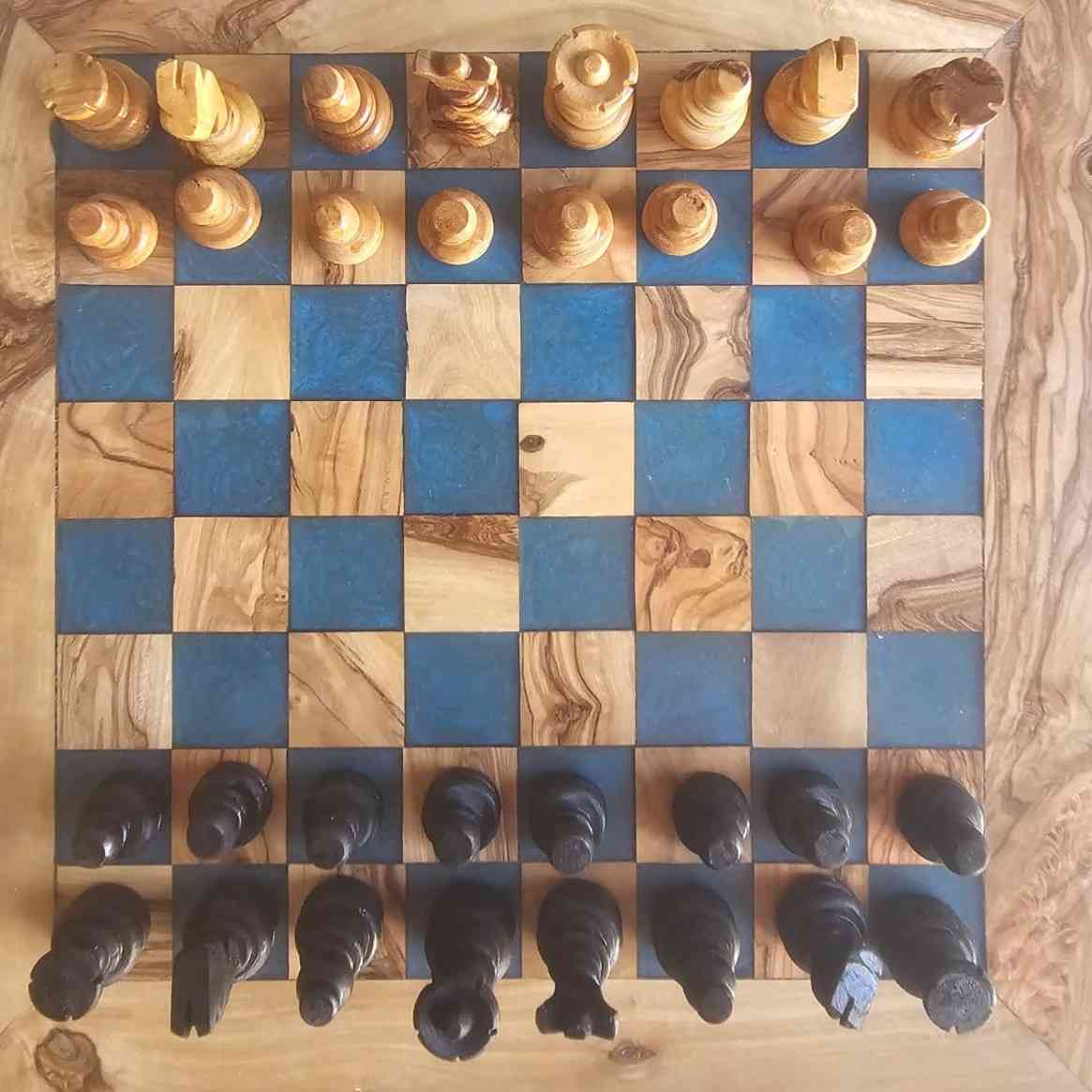 jeu d'échecs bleu qualité premium pour des parties inoubliables