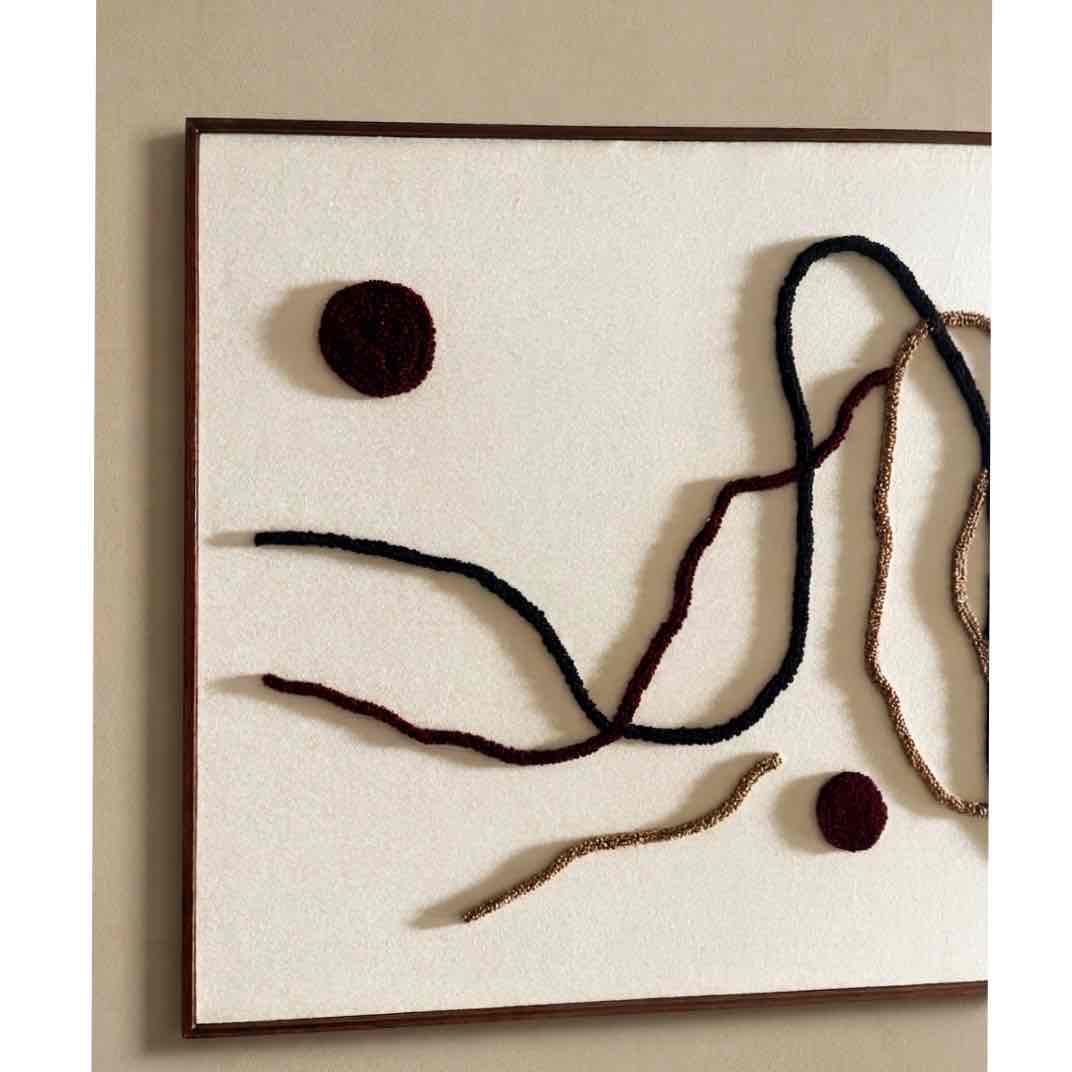 Tableau abstrait unique pour sublimer votre décoration intérieure