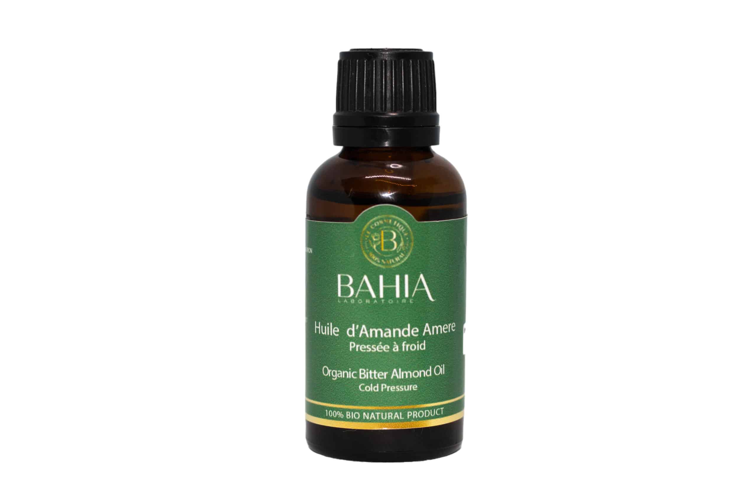 Huile d'amande amère - 30 ml - artisanat Tunisien fait main | ILEYCOM