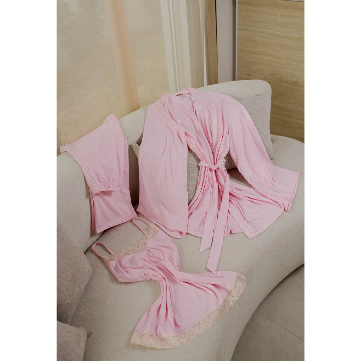 Pyjama femme Crystal pink