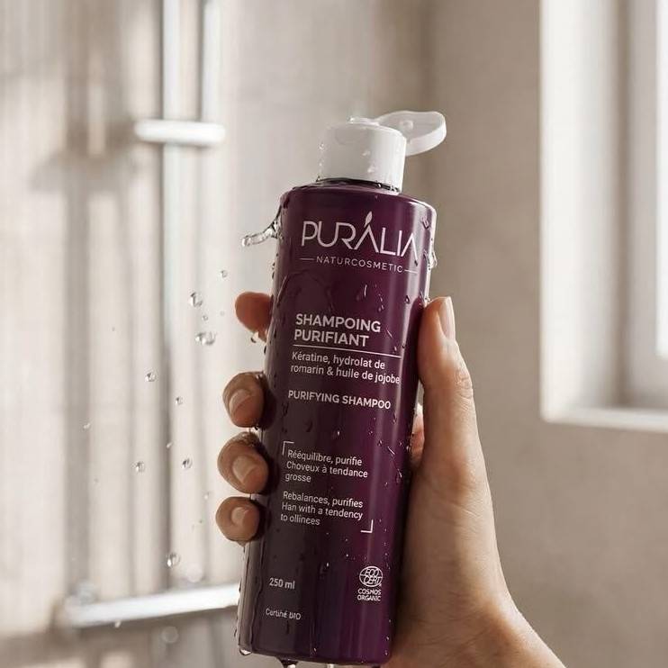 Shampoing purifiant Bio pour cheveux gras