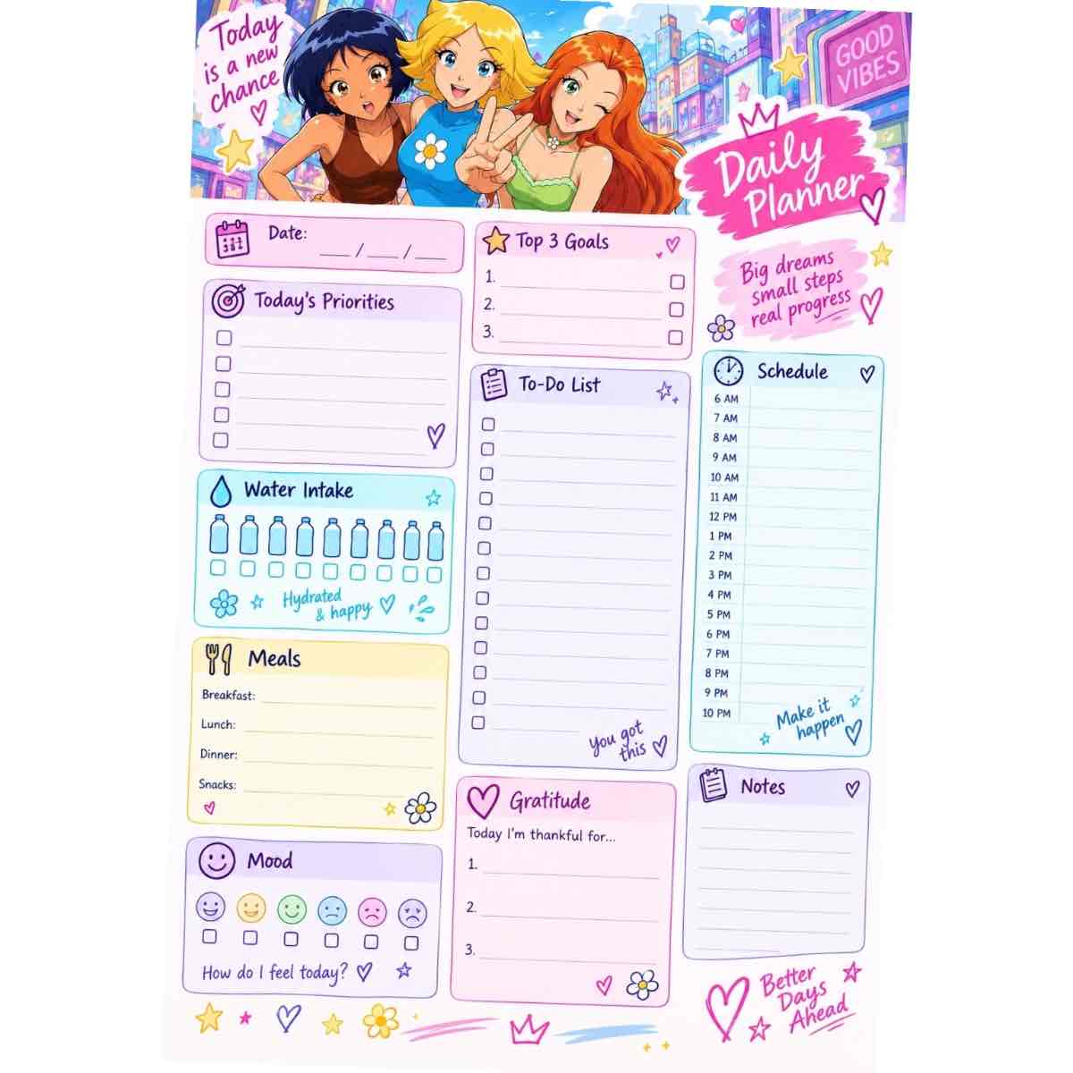 agenda étudiant Totally Spies un compagnon stylé et unique