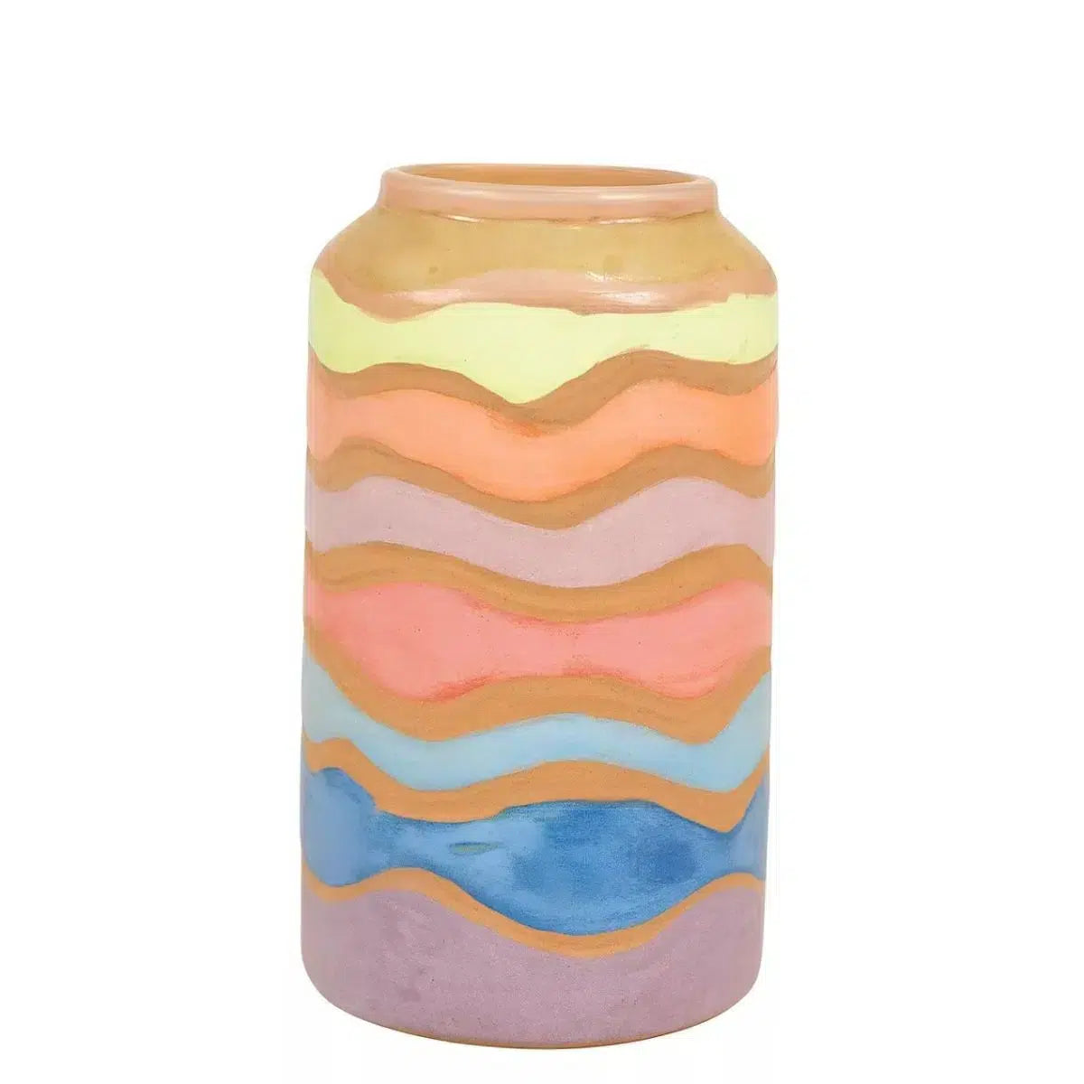 vase décoratif en céramique multicolore pour un style unique