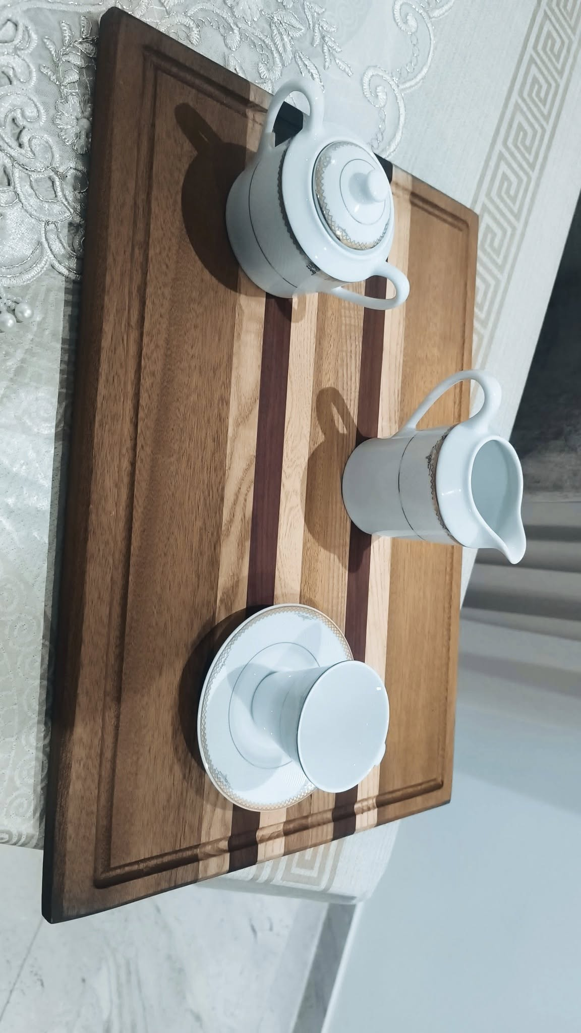 Plateau rectangulaire moderne