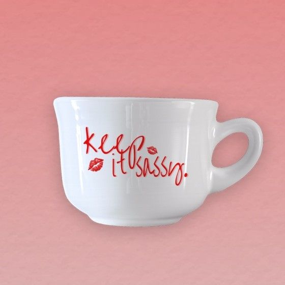 mug sassy Keep It Sassy pour une confiance irrésistible