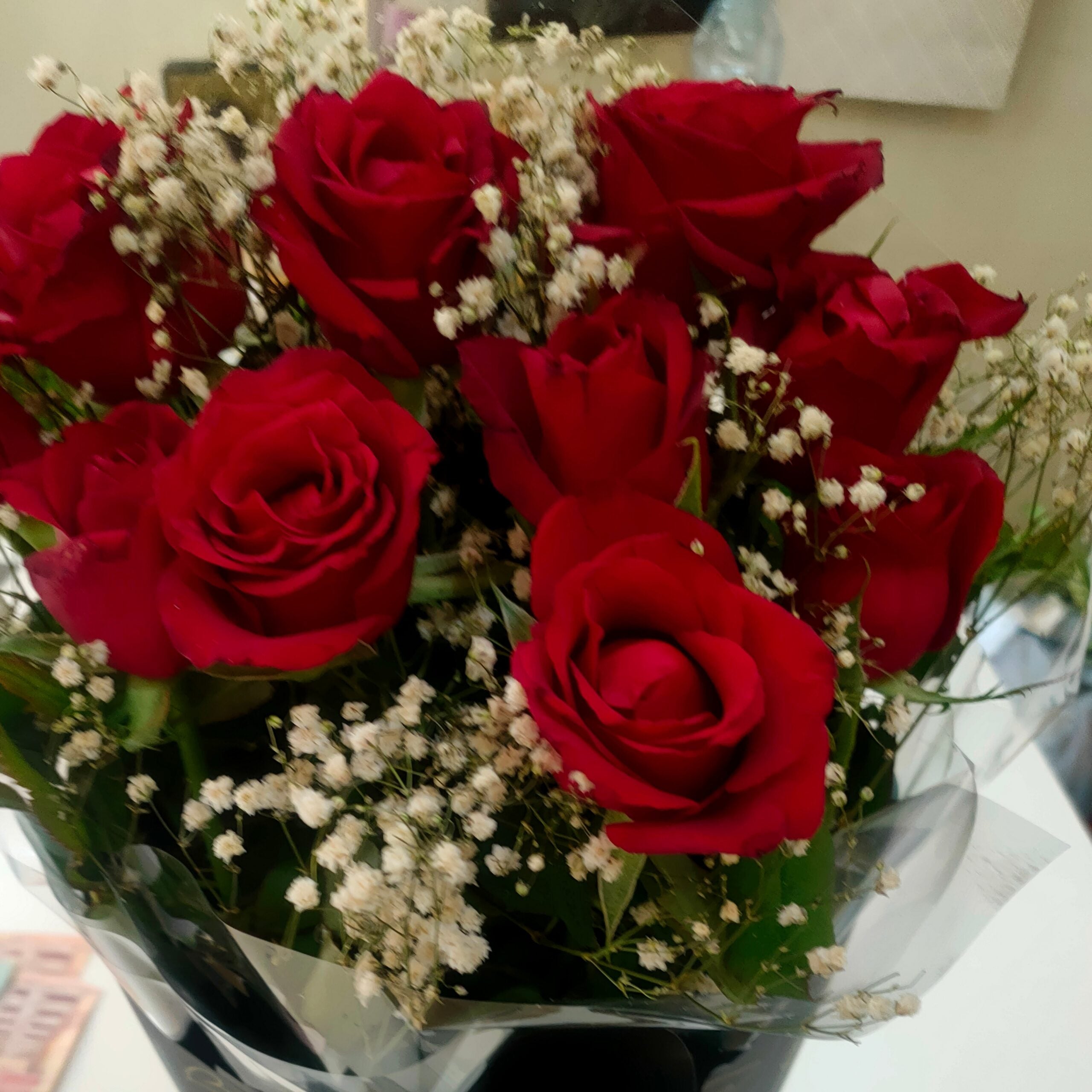 Bouquet de roses rouges classiques