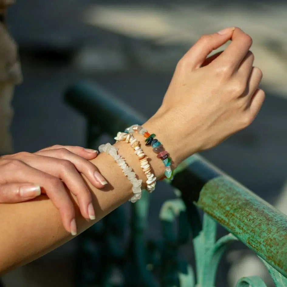 Pack de trois bracelet perles unisexe