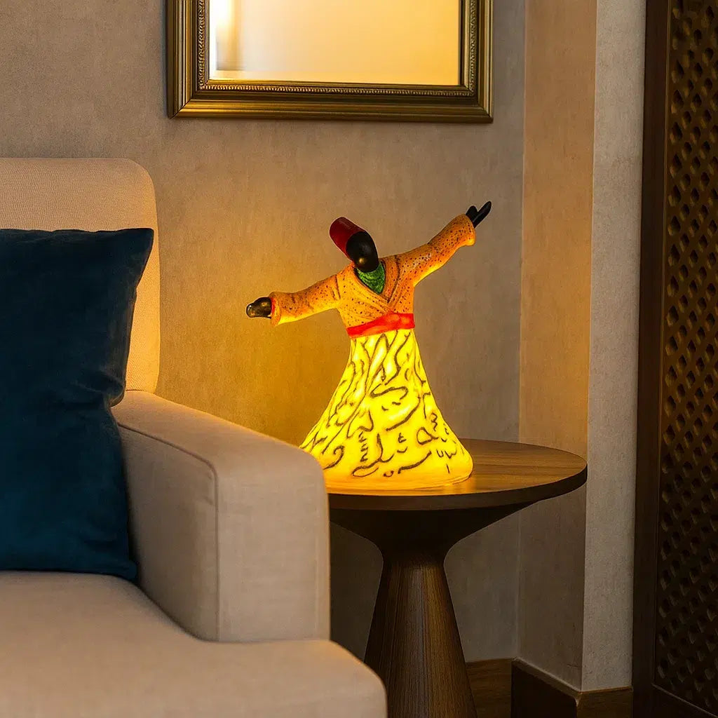 Lampe derviche tourneur - H 20 cm