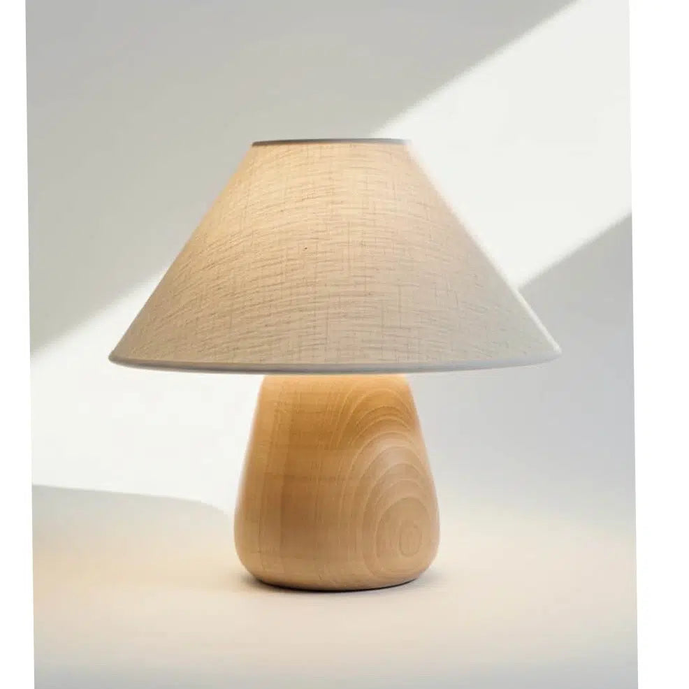 Lampe en bois artisanale Hêtre pour une ambiance chaleureuse
