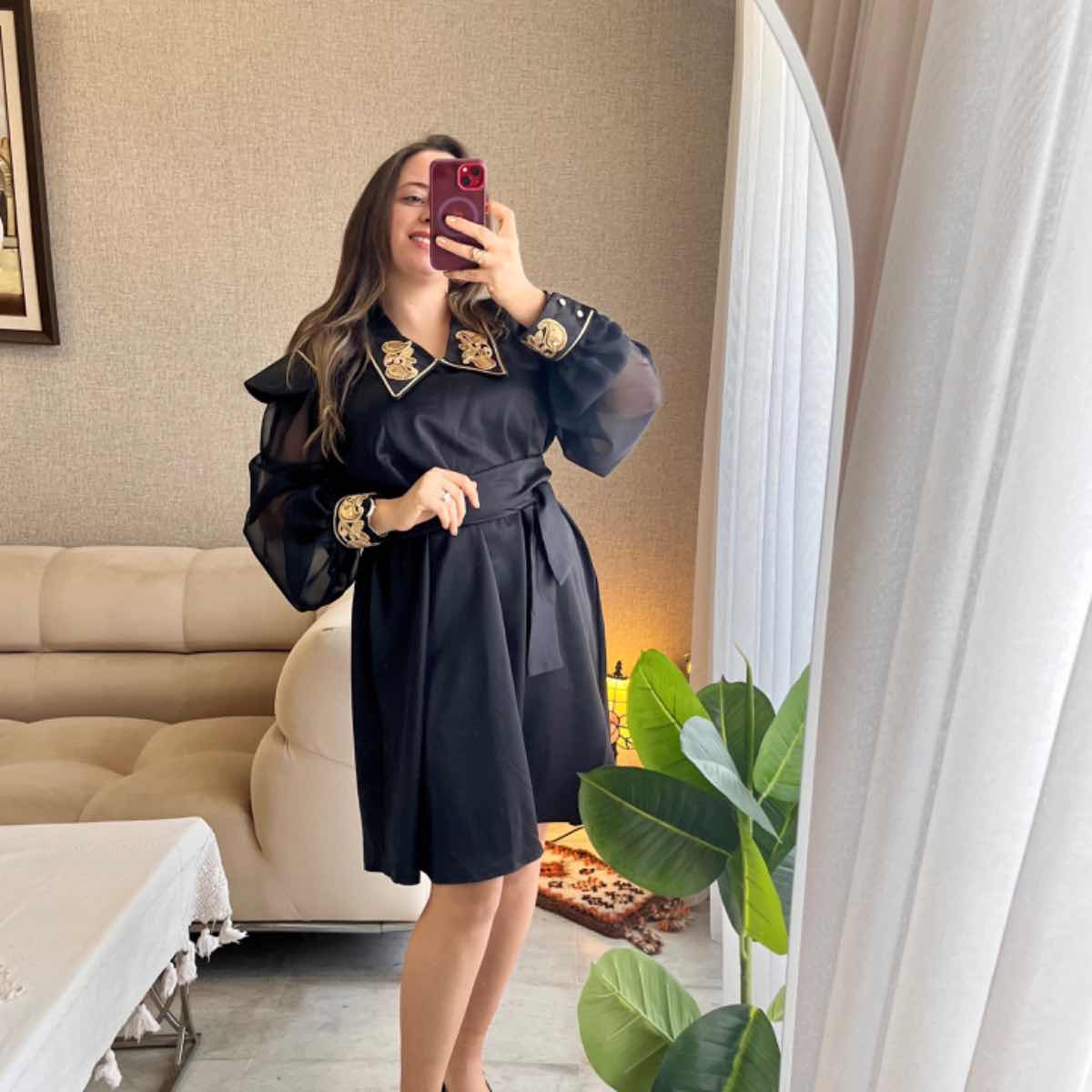 Robe élégante pour toutes les occasions en plusieurs couleurs