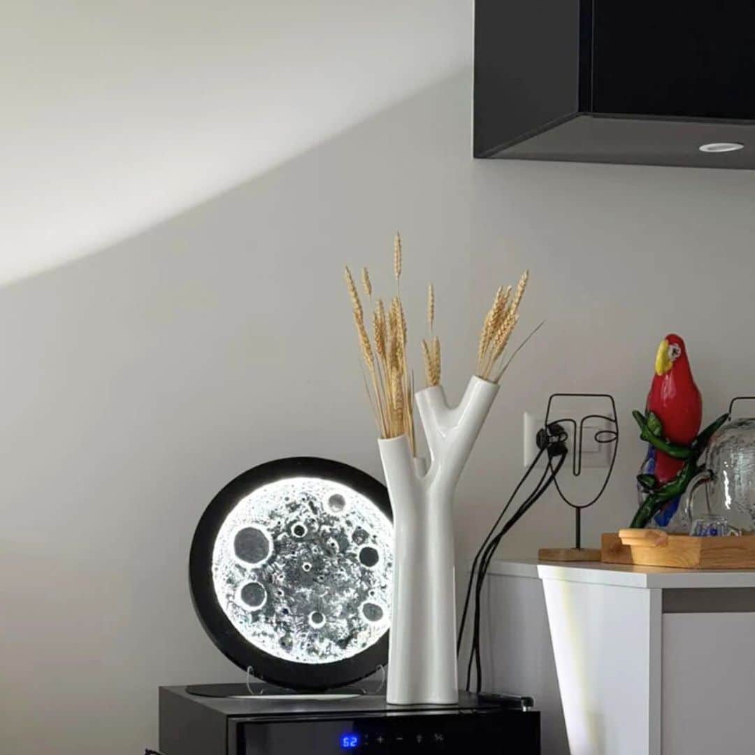 Lampe Lunaire "Cosmic Light" 100% fait-main
