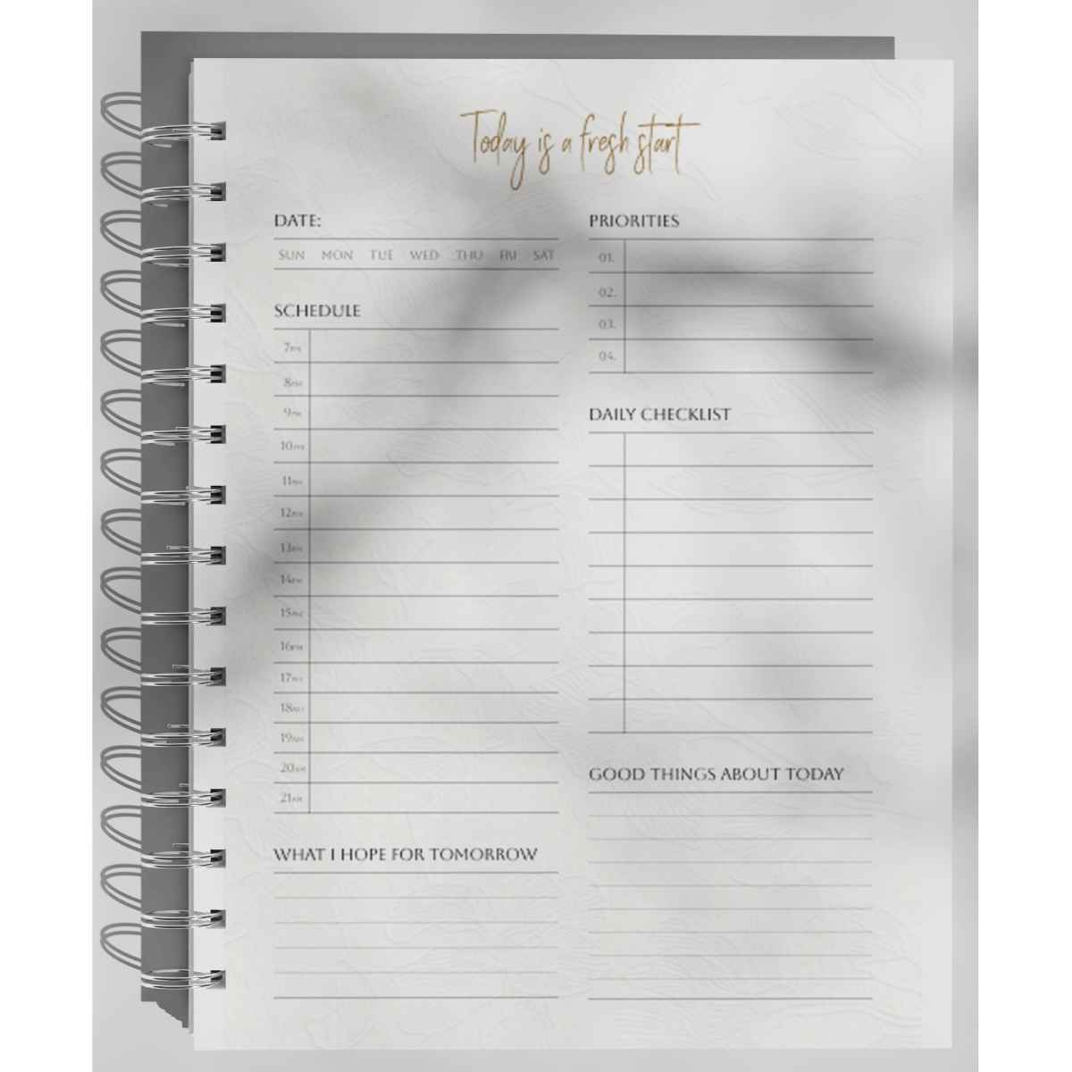 Pretty Baby Planner - Teal