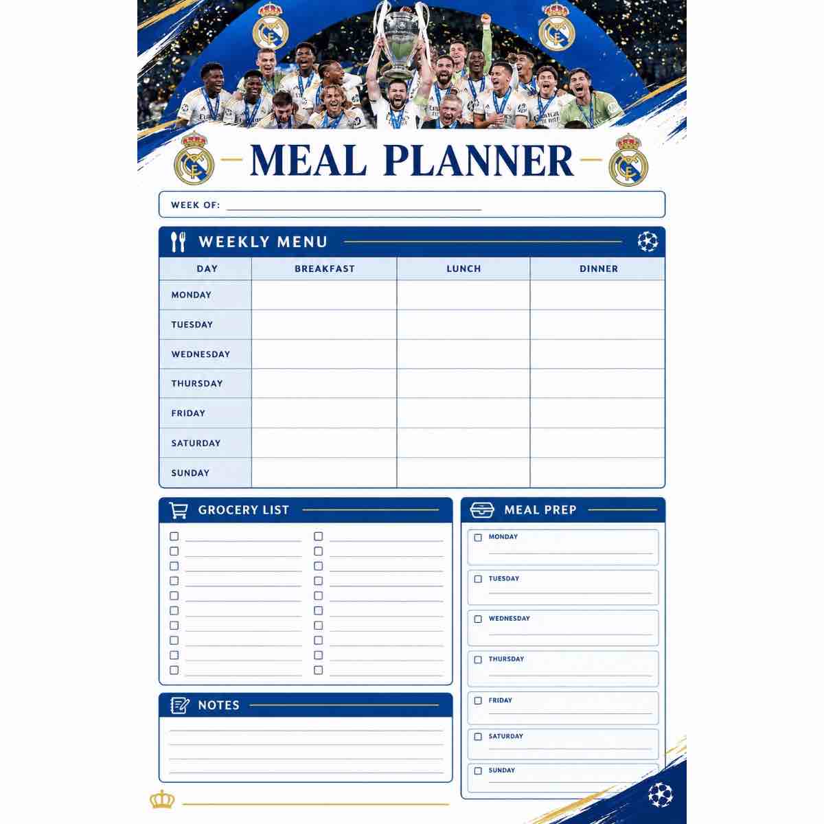 � The Royal Madrid Planner