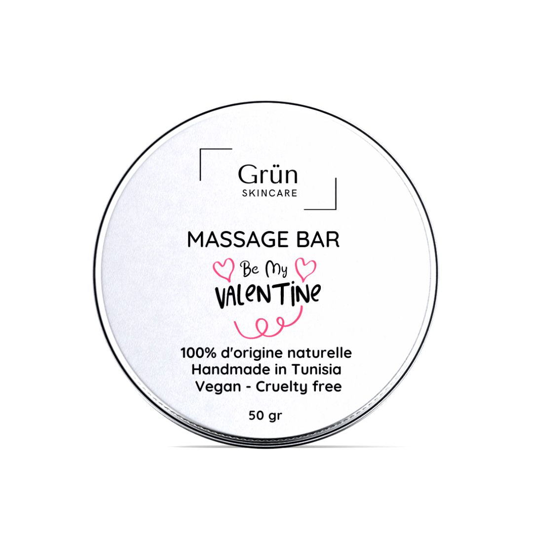 Massage Bar - Amande douce karité - artisanat Tunisien fait main | ILEYCOM