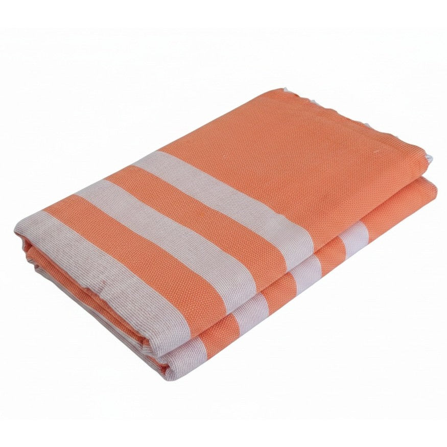 Fouta écologique en coton recyclé