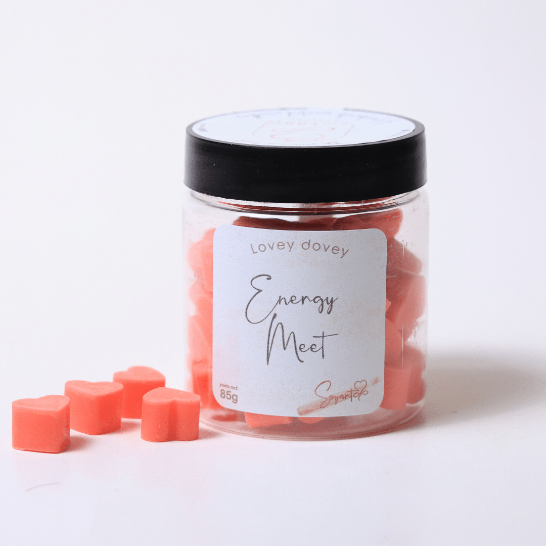 Minis fondants parfumés petit cœur "Energy Meet" - artisanat Tunisien fait main | ILEYCOM