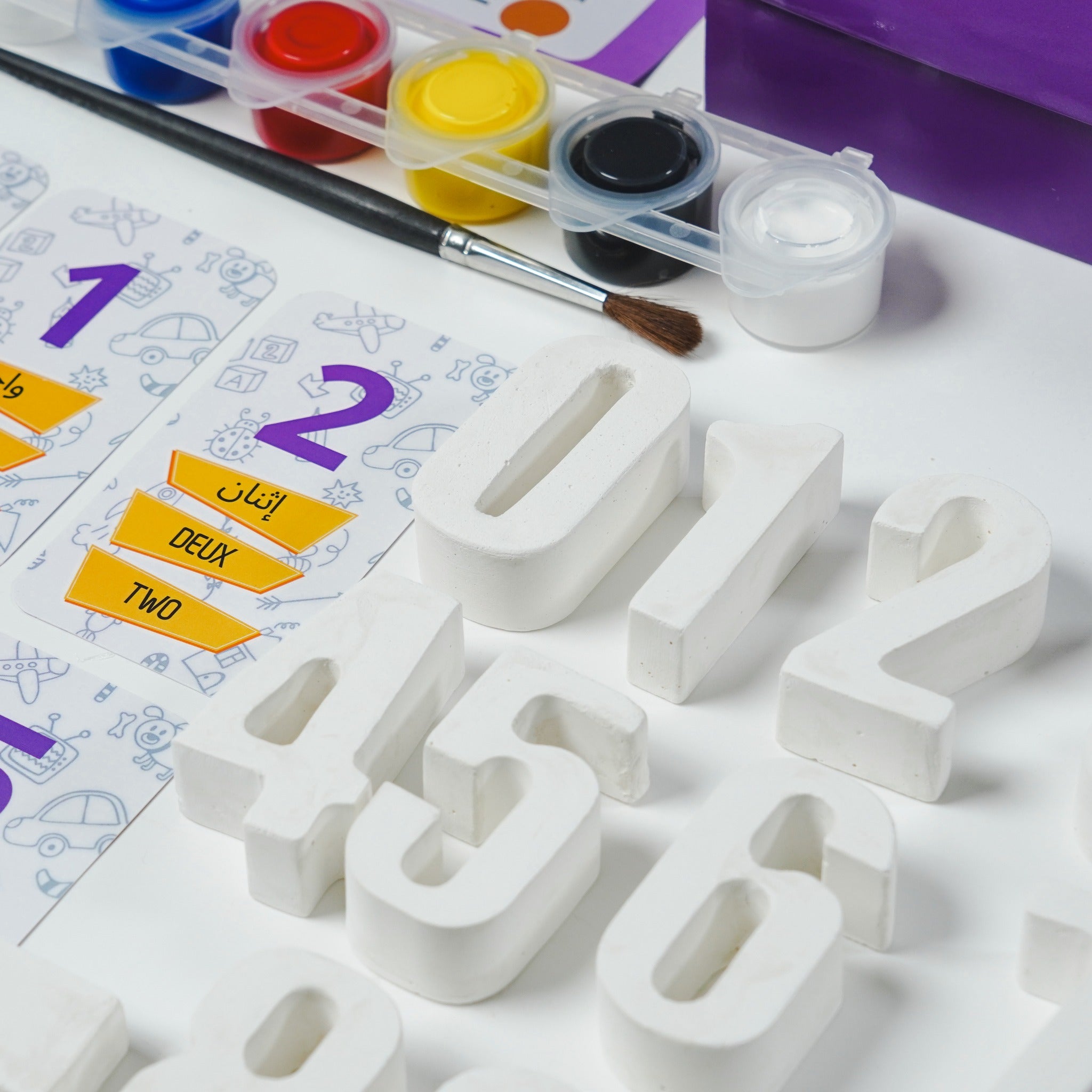 Kit de coloriage Alphabet et Numéro avec experience réalité augmentée