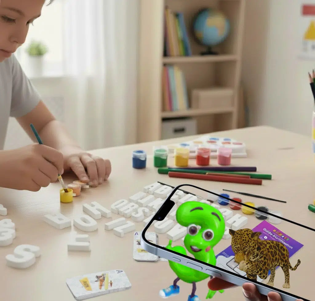 Kit Éducatif Lettres & Chiffres – Fun et Réalité Augmentée