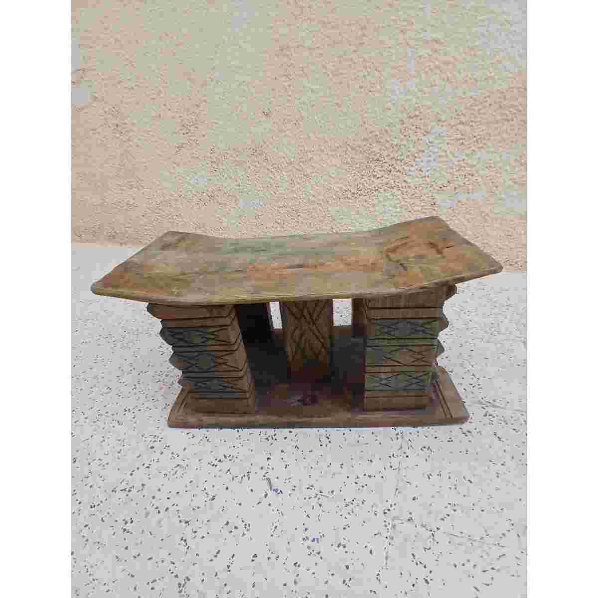 Tabour plein en bois